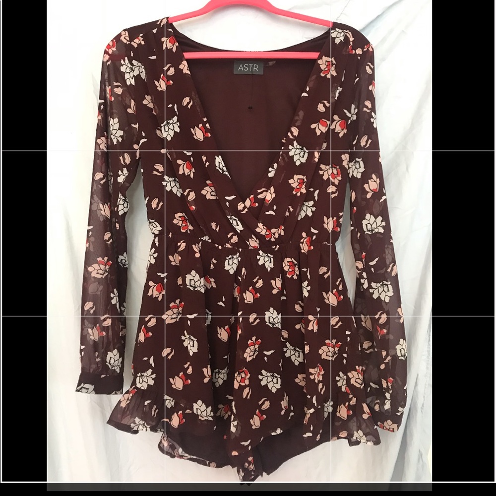 Nordstrom Rack long sleeve romper